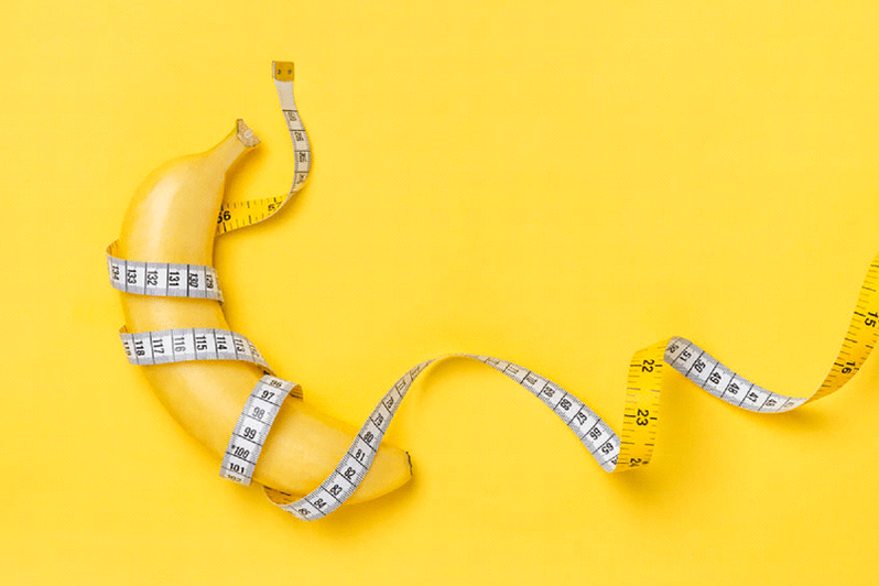El tamaño promedio del pene está en una erección - 13.12 cm