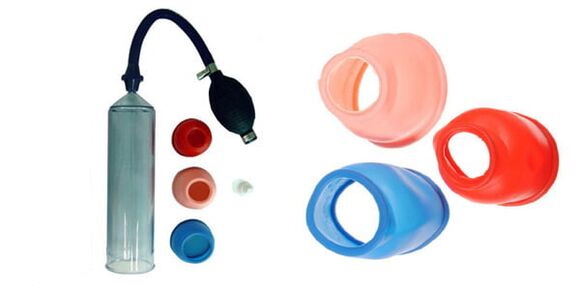 La bomba de vacío está equipada con accesorios de sellado.